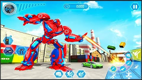 Police Robot Car Game - Transform Drone Robot Games: Android Games