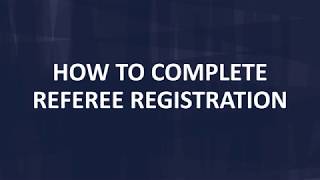 Surrey FA | How to Register as a Referee for the 2020/21 Season