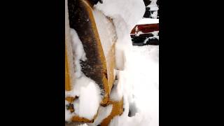 FIATALLIS FL7 Cold start sotto la neve