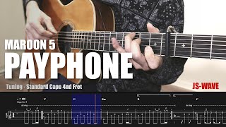 Maroon 5 - Payphone Fingerstyle Guitar