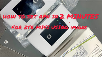 How to Set APN for MiFi Quickly (2mins)