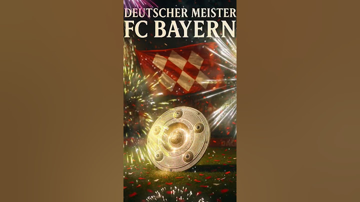 FC Bayern zum 34. Mal Deutscher Meister – diese Hymne knallt! #bundesliga