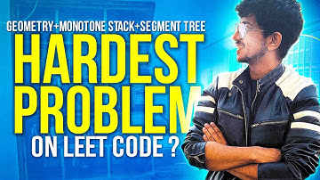 Hardest Idea on Leetcode? | Leetcode Weekly Episode 8 | Leetcode 2736 | Vivek Gupta