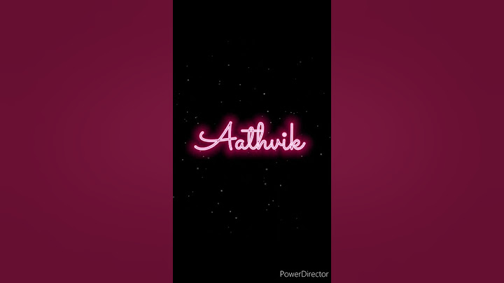 Name Editing | Aathvik   #boynames