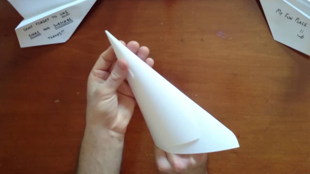 ⁣How To Make A Paper Airplane Fast and Easy