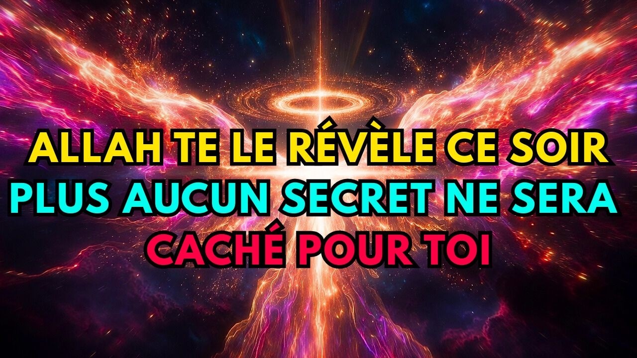 Tu Es L'Élu(e) : La Vérité Que Allah Refusait de Révéler Éclate Enfin Cette Nuit