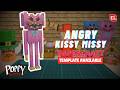 Angry Kissy Missy Paper Craft 3D Preview (FREE TEMPLATE) | Poppy Playtime | Minecraft | DIY | Ideas