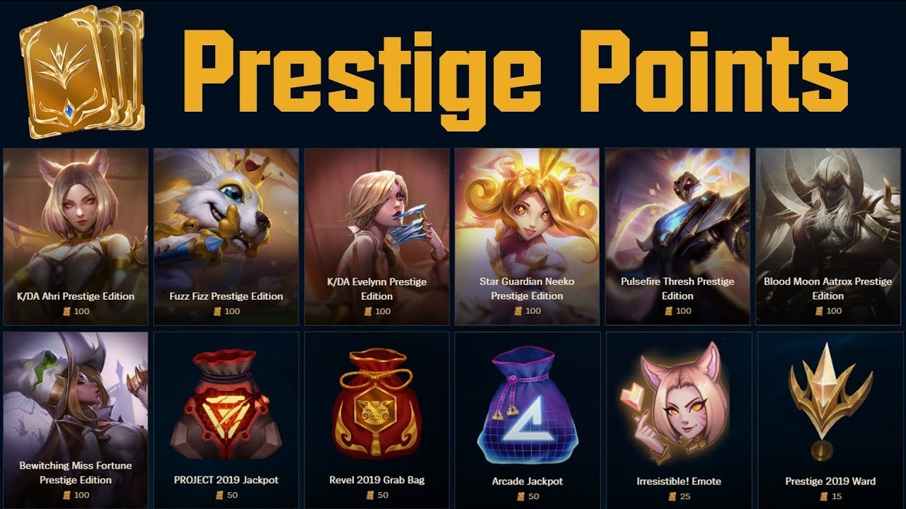 LoL Prestige Skins: Everything You Need to Know