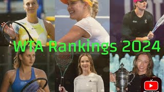 WTA Top 20 Ranking 2024