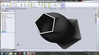 how to draw a vase in SolidWorks