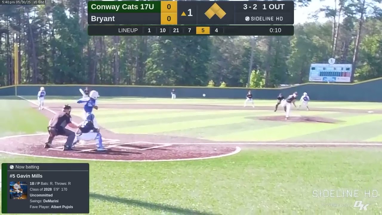 Gavin Mills, 2028, Conway Legion 17U