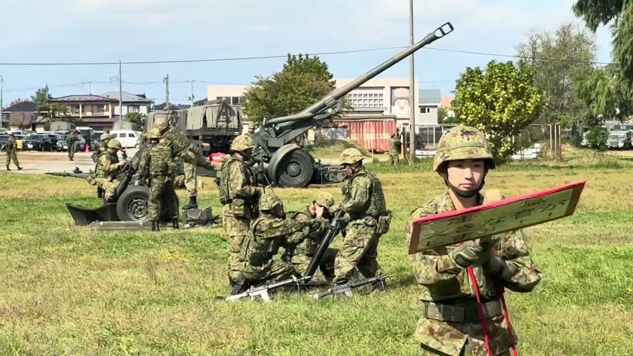 陸上自衛隊 秋田駐屯地 創立73周年記念行事 訓練展示② 2025年10月19日(日)