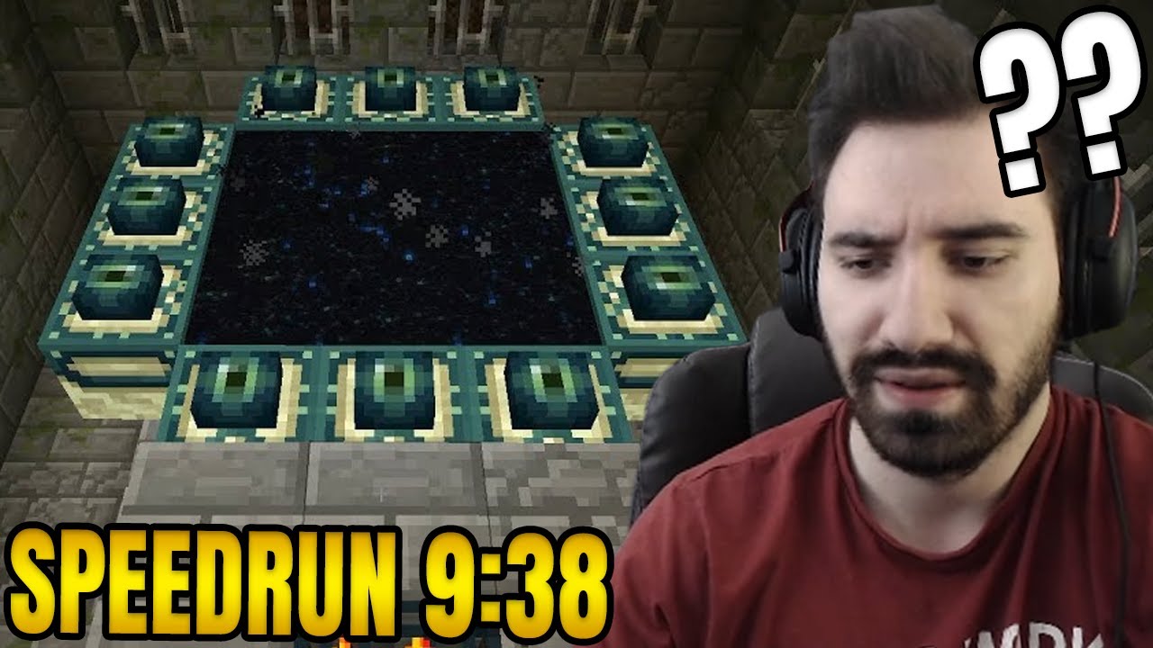 OGLĄDAM REKORD ŚWIATA W MINECRAFT SPEEDRUN ALE CHŁOP TAK SZYBKO LECI, ŻE NIE WIEM CO SIĘ DZIEJE XD