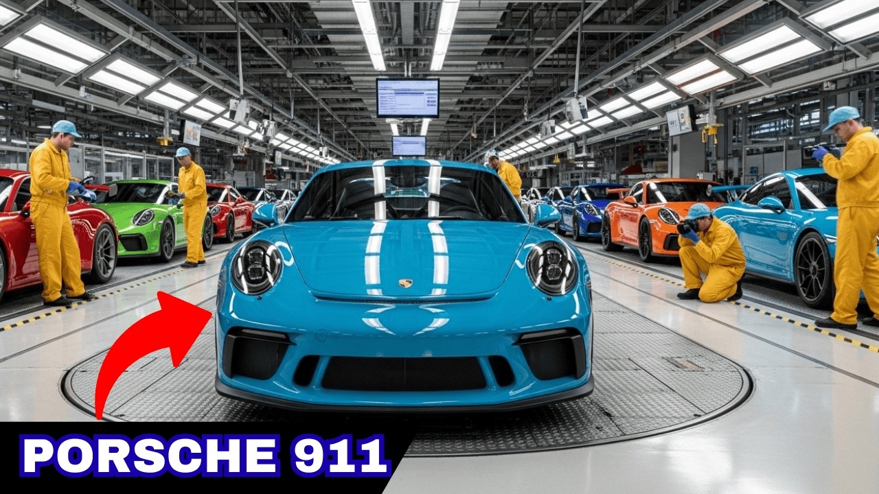 Inside Germany’s Porsche 911 Factory — How the Legendary Sports Car is Made