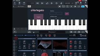 How to use oVerlegato AUv3 plugin