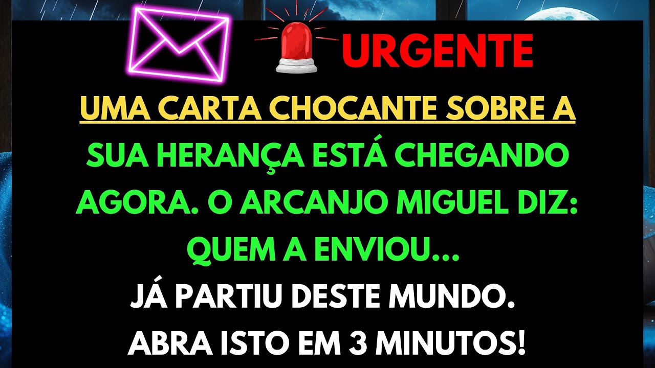 📩 O ARCANJO MIGUEL DIZ: UMA CARTA CHOCANTE SOBRE SUA HERANÇA ESTÁ VINDO ATÉ VOCÊ AGORA