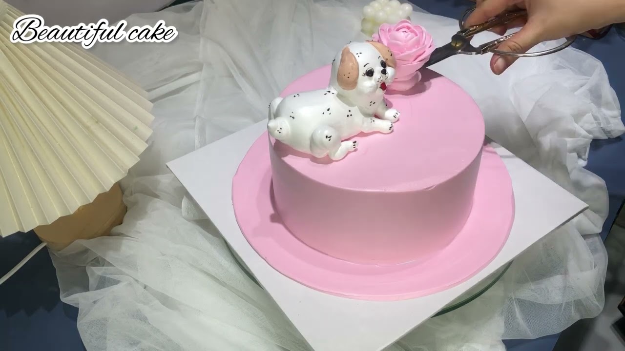 Làm bánh kem bắt thú đơn giản dễ làm | make animal simple cake by phuongnguyen