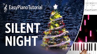 Silent Night (Franz Xaver Gruber) - Free Piano Tutorial + Sheet Music