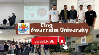 VLOG #21 DevOps Workshop at Swarrnim University | Startup Incubation & Campus Tour | BTS