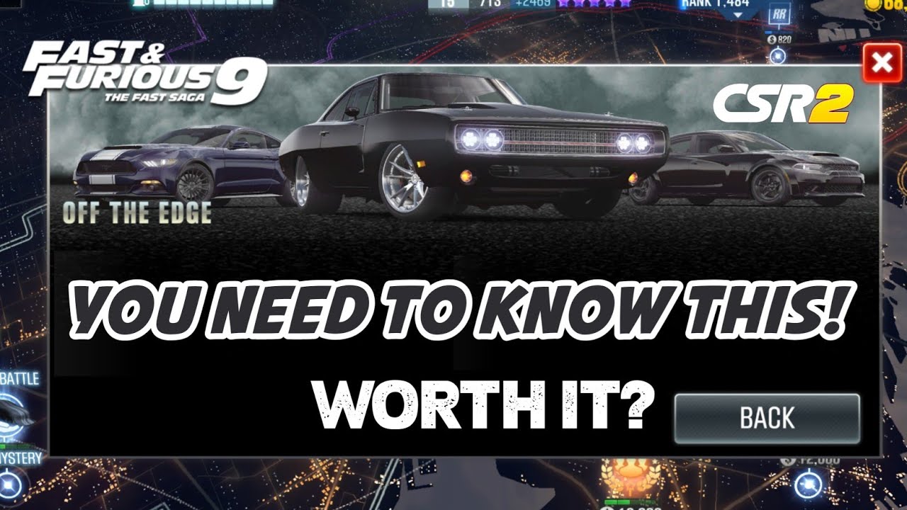 CSR2 F&F 9 : Money Grab Event ? | New Big Event 🥶 | My Opinion over this!!