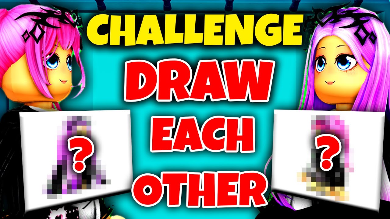 Speed Draw Challenge - Who is the best drawer Roblox - YouTube