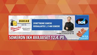 Sporttikone - SOMERON IKH AVAJAISET 12.4. PE