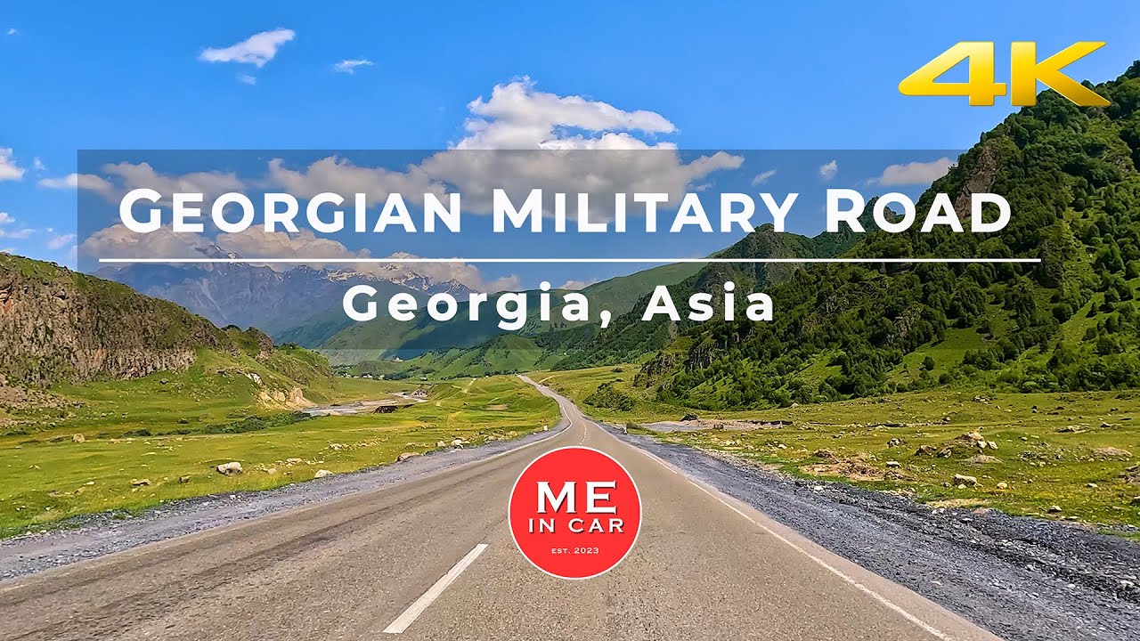 Военно-Грузинская дорога – дневная поездка 🇬🇪 Грузия 🛞 4K 🎦