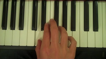 How To Play a Dsus2 Chord on Piano