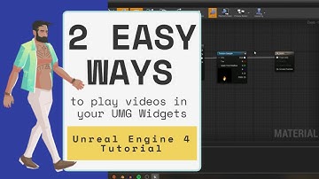 How to Play Videos in a Widget (Unreal Engine 4 UMG Tutorial)