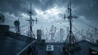 Study With Me • Cyberpunk Lo-Fi Session 🌧️ | Rainy Night City Ambience