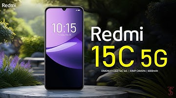 Redmi 15C 5G Price, Official Look, Design, Specifications, 8GB RAM, Camera, Features #redmi15c #5g