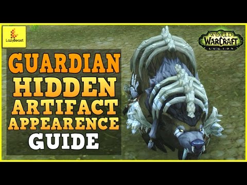 How To Get The Guardian Druid Hidden Artifact Skin Wow Legion