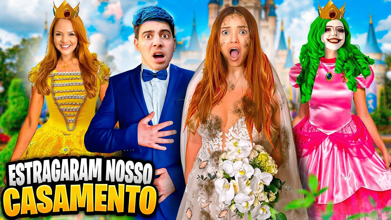 FOMOS NOS CASAR EM UM CASTELO MAS O PIOR ACONTECEU!! ACABARAM COM NOSSO CASAMENTO!!