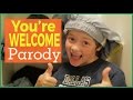 "You're Welcome" | Dwayne Johnson Moana Parody | The Holderness Family