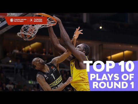 Top 10 Plays | Round 1 | 2022-23 Turkish Airlines EuroLeague