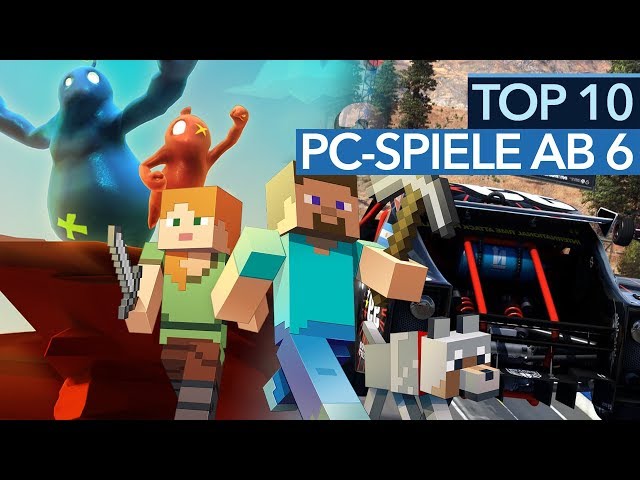Top 10 PC-Spiele ab 6 Jahren - Die besten PC-Spiele für Kinder - YouTube