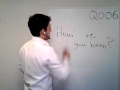 英語英会話 一日一言 <Q006> 元気だった?