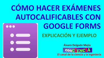 👍 CÓMO HACER [EXÁMENES AUTOCALIFICABLES] en GOOGLE FORMS