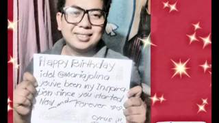 HAPPY BIRTHDAY JOLINA MAGDANGAL-ESCUETA