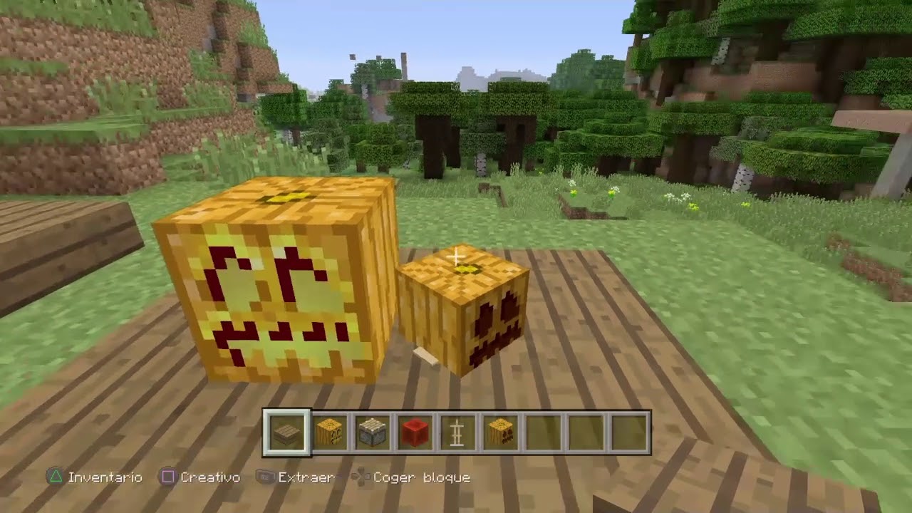 3 decoraciones de hallowen en minecraft YouTube