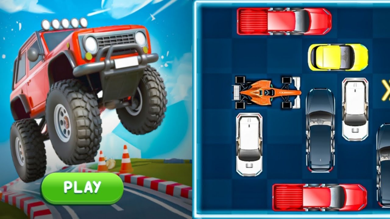 Unblock car parking puzzle game