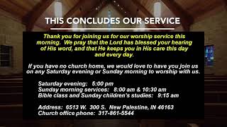 221002 | Sunday 8:00 AM Traditional Service