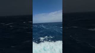 7 meter waves on the Tasman Sea