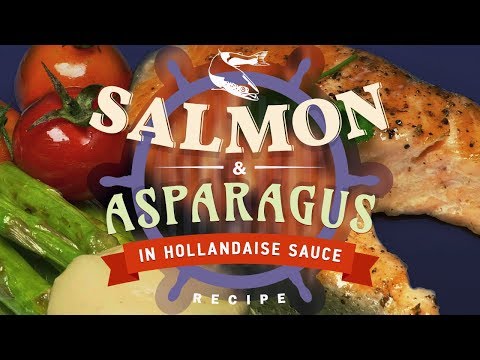 Video: Asparagus Dengan Salmon Dengan Saus Hollandaise