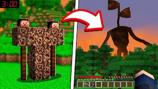 ĐỪNG THỬ DÙNG CÁCH NÀY TRIỆU HỒI QUỶ ĐẦU LOA VÀO LÚC 3 GIỜ SÁNG TRONG MINECRAFT ?😱