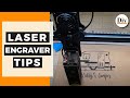 How to Use a Laser Engraver - Laser Engraver Tips!