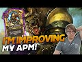 MY APM IS IMPROVING! Hoggarr goes BRRRRRRR! | Hearthstone Battlegrounds | Savjz