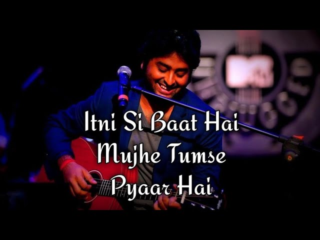Itni Si Baat Hai Full Song Lyrics | Arijit Singh | Pritam | Emraan H | Azhar | NZ Hitz Music class=