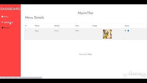 Dashboard (HTML 5, Bootstrap/CSS, JS/jQuery, PHP)