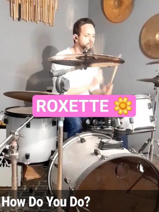 ROXETTE 🌼 How Do You Do... Do... Do... 🤩  #drummer #roxette #90s  #rock #baterista